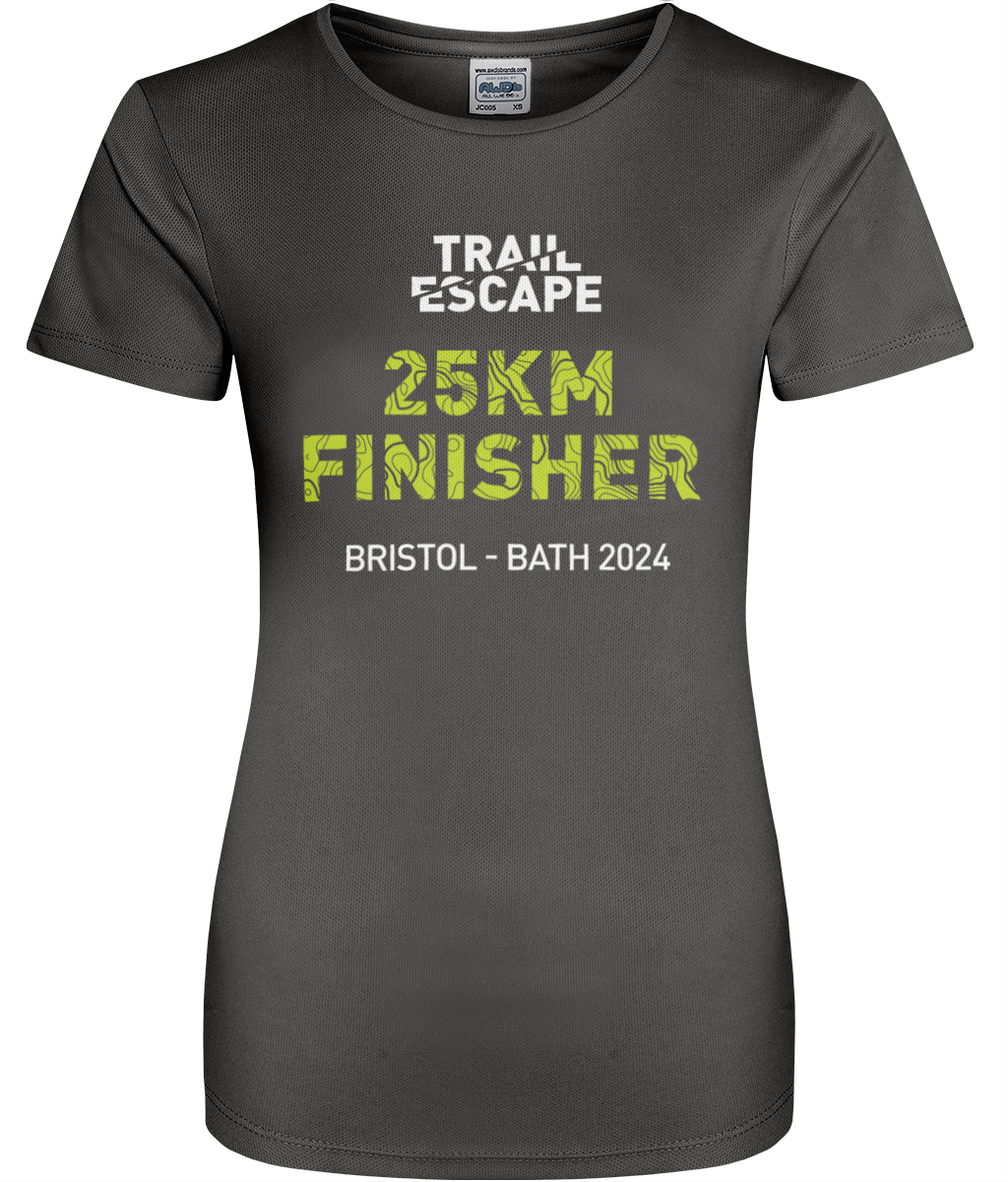 Womens Active T-Shirt - Finisher 25km