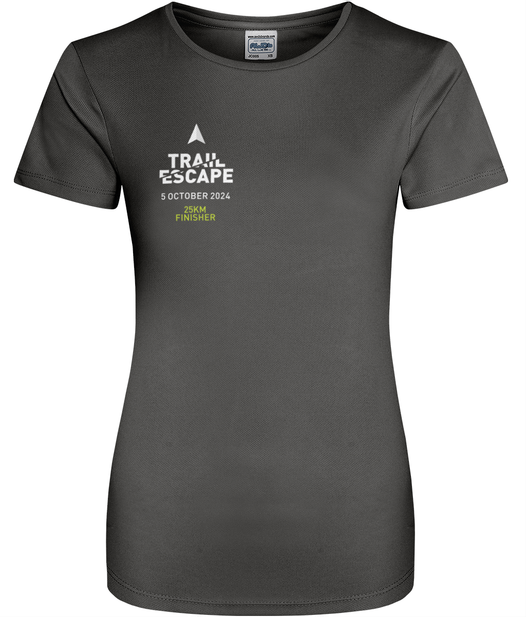 Womens Active T-Shirt - Escape 25km