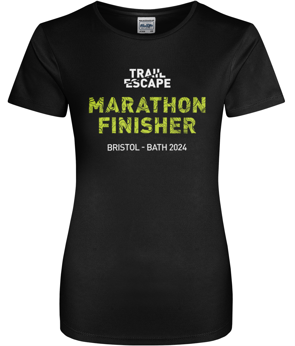 Womens Active T-Shirt - Finisher Marathon