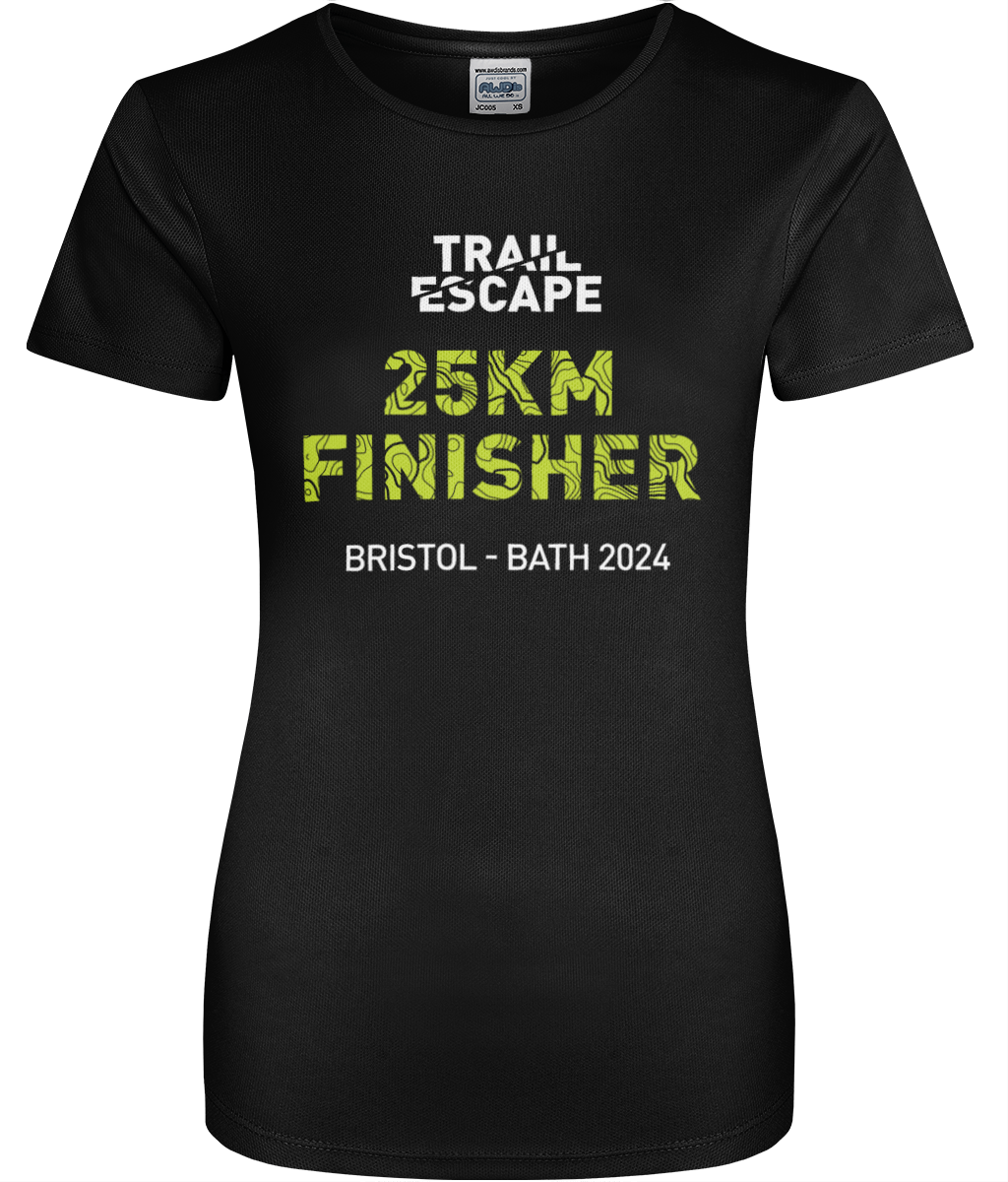Womens Active T-Shirt - Finisher 25km