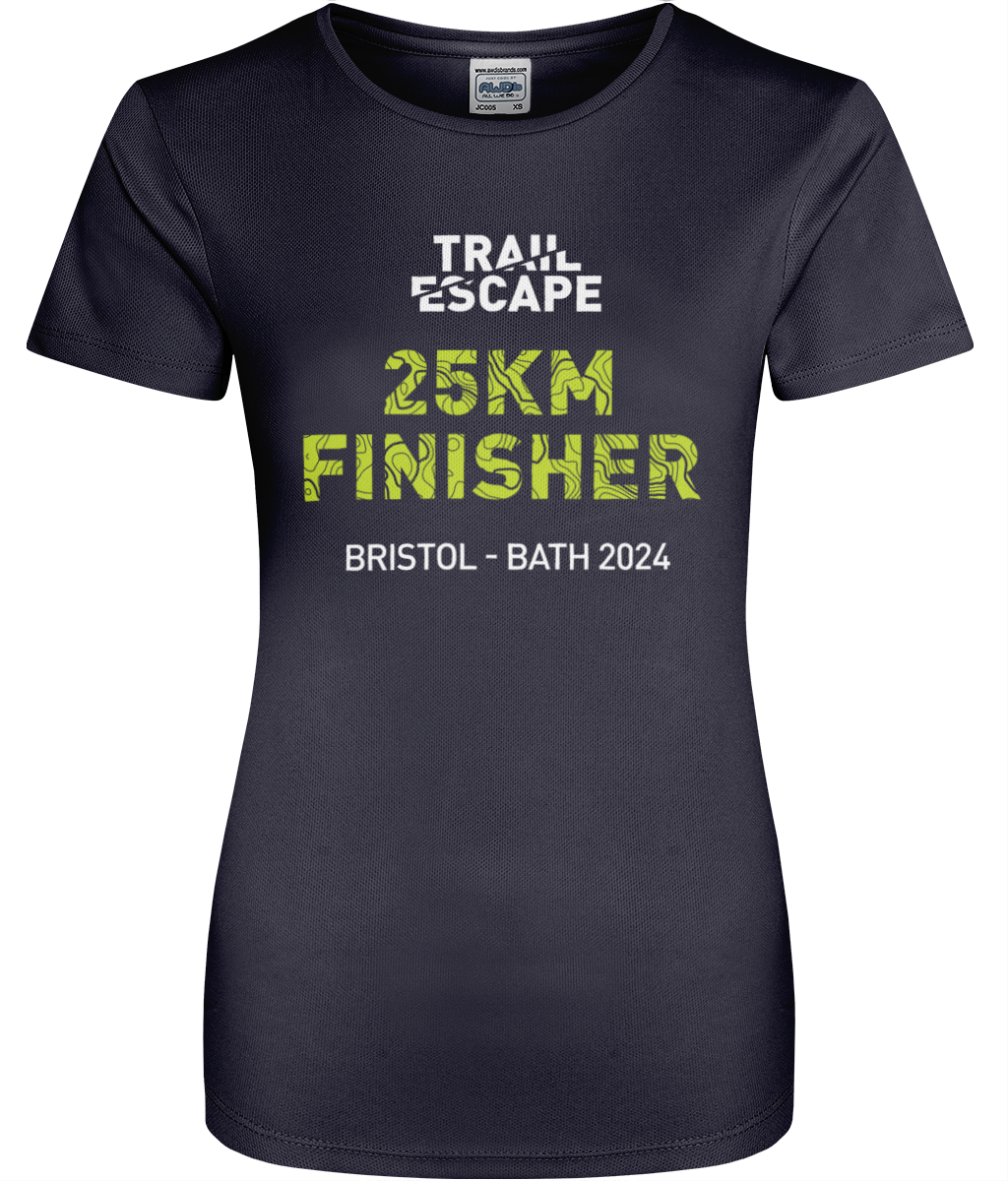 Womens Active T-Shirt - Finisher 25km