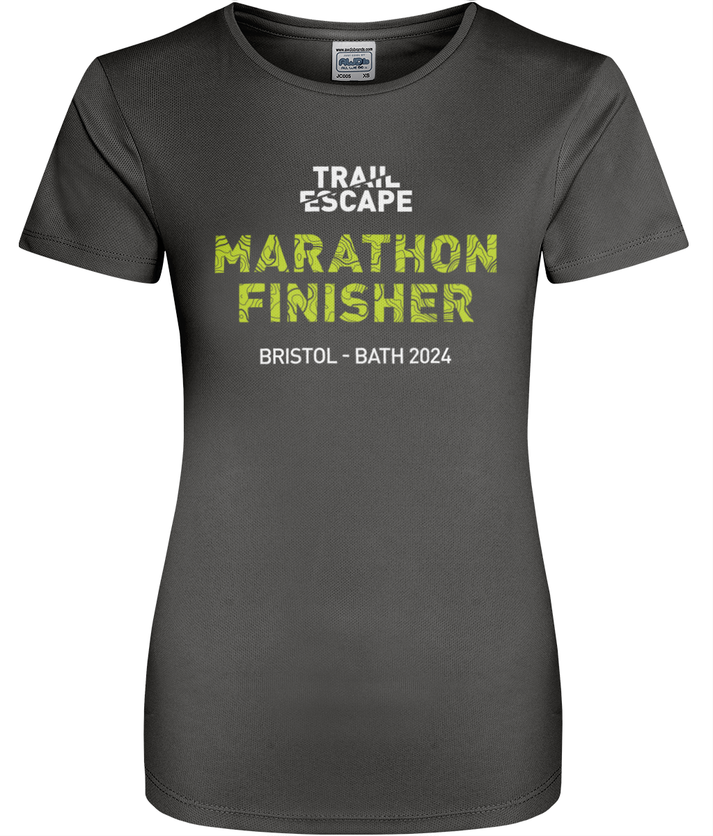 Womens Active T-Shirt - Finisher Marathon