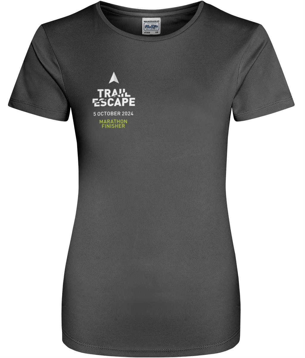 Womens Active T-Shirt - Escape Marathon